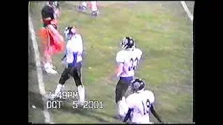 October 5 2001 Horicon High School Football Game