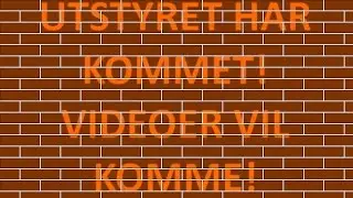 DA HAR VI FÅTT RECORDINGSUTSTYRET!
