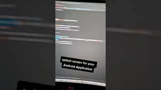Create and Setup a simple Splash Screen