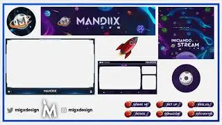 Streaming Pack + Animaciones para Twitch