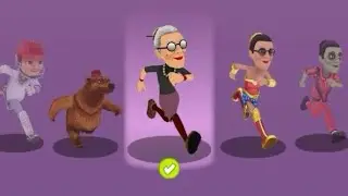 Angry gran run big Android & iOS level gameplay  walkthrough #Angrygranrun