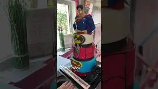 Super man cake