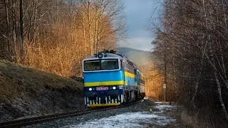 Czeskie Brejlovce w akcji - linia Zabreh na Morave - Jesenik 
