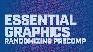 Use After Effects Essential Graphics Panel to generate a random wall of text from a single precomp