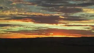 7. 83 Hz Schumann Resonance Frequency -  Theta Binaural Beats - video real sunset .
