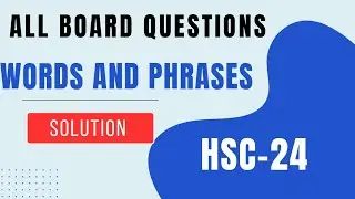 Words and Phrases Solution to All Boards 2024