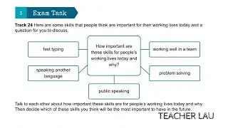 C1 Exam Booster - Speaking Part 3&4 WS3 T24
