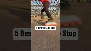 5 Ways To Stop On Rollerblades 🔥😱 