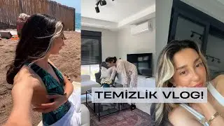 TEMİZLİK VLOG ! Benimle bir gün (İLK DENİZ)🫶🏼😊🤍