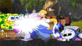 EP2 SpongeBob & Homer Simpson VS Random - MUGEN Survival