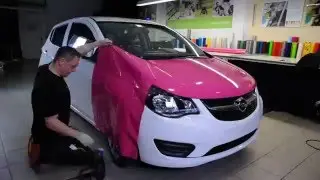 Car Wrapping Timelapse