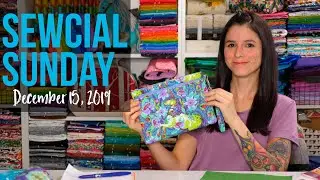 Sewcial Sunday - Demo How to sew zipper tabs so they look nice