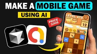 Make AI Mobile Game Without Coding & Earn Money Online Using AI | Flutter & AdMob