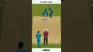 Kuldeep Yadav 🙄🙄🙄 Real Cricket 24 #shorts #cricket #viral