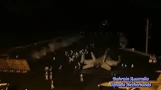 Countries who have supported US and UK military strikes against Yemen