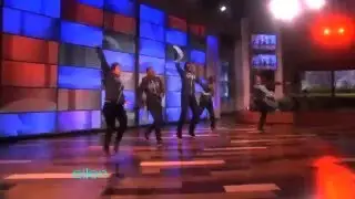 Tony dances for Ellen on her 53rd birthday in rehearsal