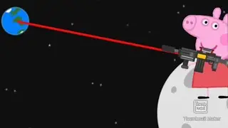 Peppa pig destroys the world