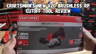 craftsman's new v20 brushless rp cutoff tool has plenty of power & one of the best one's available!