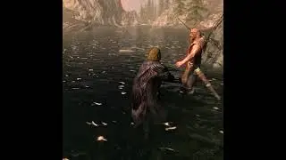 Ulfric vs Balgruuf Skyrim FIGHT #Shorts