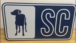 brand sign logo display made by Hicon POP Displays