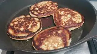 Легендарные ленивые пирожки пятиминутки с яйцами и луком.