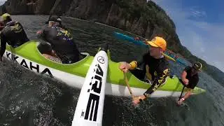 Kikaha Men (Onipaha) at Rooster Rock Outrigger Canoe Race, June 29, 2024