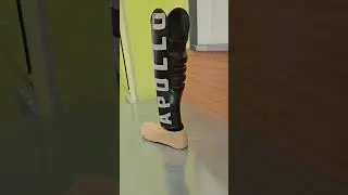 Голень * APOLLO * готова к полетам ))) #протезголени #disability #sports