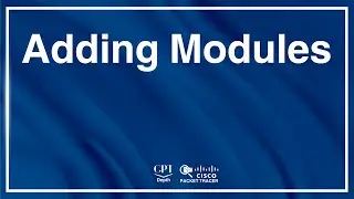 Packet Tracer: Adding Modules