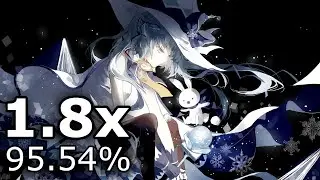 osu!mania | Teo (1.8x) | 95.54% | 819k