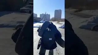 Новая резина на мото собаку.