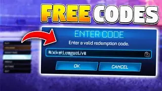All FREE REDEEM CODES In Season 9 On Rocket League!