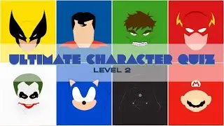 Ultimate Character Quiz - Level 2 | 20 Animated Characters | Quiz | Animated Logo | Brainiac Quizzer