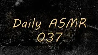 Daily ASMR #037/365 Spray bottle [binaural no talking]