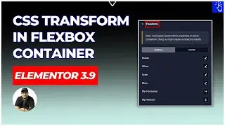 CSS Transform in Elementor Container Widget | Flexbox Container in Elementor 3.9 |Blogging Unplugged