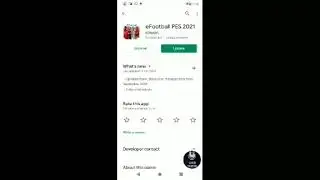 pes mobile 2021 new update play store now 