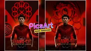 Cara Mengedit poster Shang Chi Keren di Pixelab || Tutorial Android #trending #photoeditingtutorial