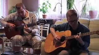 Eagles - Hotel California - The best two guitar players Cover