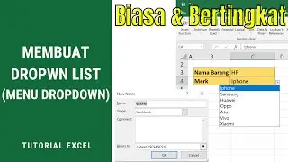 Drop Down List Excel Dan Menu Dropdown Excel!! (Ini Cara) Membuat Menu Dropdown di Excel