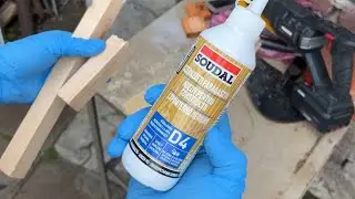 WOOD GLUE TEST D4 SOUDAL PU GLUE- WATER RESISTANT UP ADHESIVE D4 – 750 G, AMBER - SOUDAL