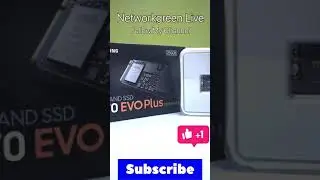 Samsung 970EVOPlus NVMe M.2 | Networkgreen Live #samsung #NVMeM.2 #ssd