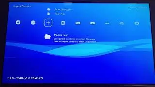 PS3 Retroarch - Create playlist - Add ROMs to playlist.