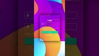 Login Form Using HTML & CSS Transparent Login Form | With Source Code | 
