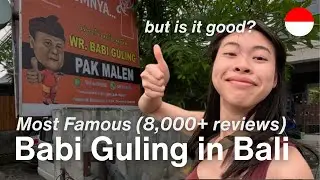 🇮🇩 Trying the BEST Babi Guling (Pork Roast) in Bali?  [Indonesia Ep. 3]