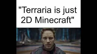 Terraria is just 2D Minecraft