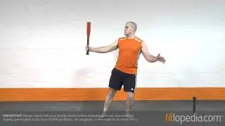 Single Arm Power Club Flag Press