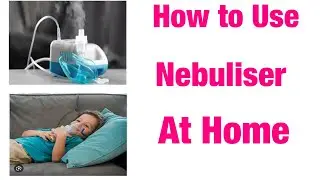 How to use Nebuliser at home/పిల్లలకు నెబ్యులైజర్ వాడొచ్చా/allergy/cold in kids/air pollution