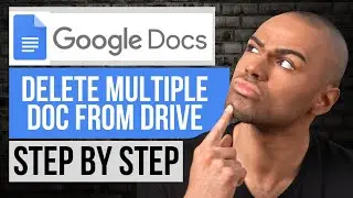 How to Delete Multiple Google Docs from Google Drive — Step by Step Google Docs Tutorial