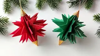 Simple Christmas Decoration Idea / DIY Christmas tree toys / Christmas crafts