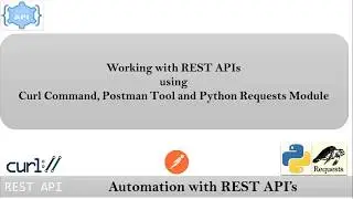Working with REST API's Using Curl , Postman and Python Requests Module  | Course Overview | Video-1