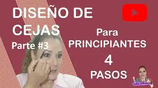 Very easy! BEGINNING EYEBROW DESIGN STEP BY STEP - PART 3 #beauty #eyebrowdesign #eyebrows